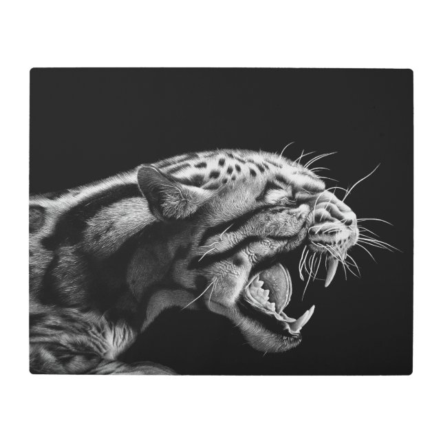 Impresión metalizado 20" de la CÓLERA x16 " (Anverso)