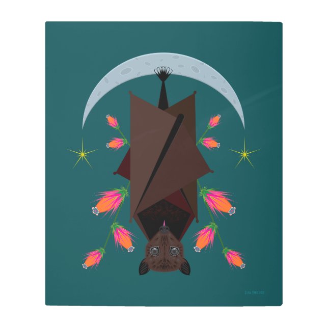 Impresión Metalizado 20x24 de Fox Volante (Anverso)