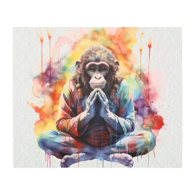 *~* Impresión Metalizado Chimpanzee Ape Rainbow SC (Anverso)