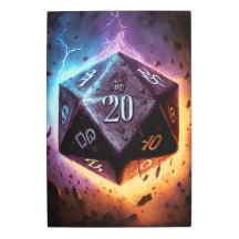 Impresión Metalizado D20 De Storm