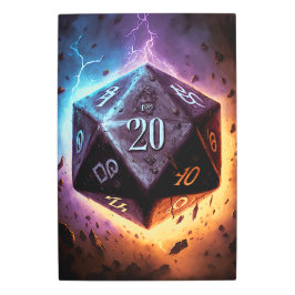 Impresión Metalizado D20 De Storm