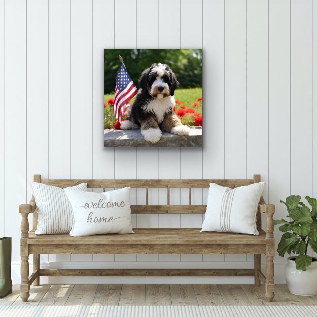 Impresión Metalizado de Bernedoodle USA (Subido por el creador)
