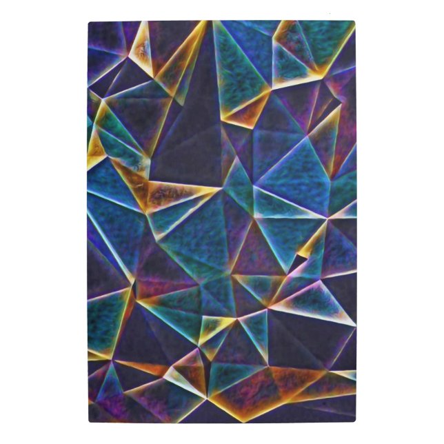 Impresión Metalizado de burbujas rotas (Anverso)