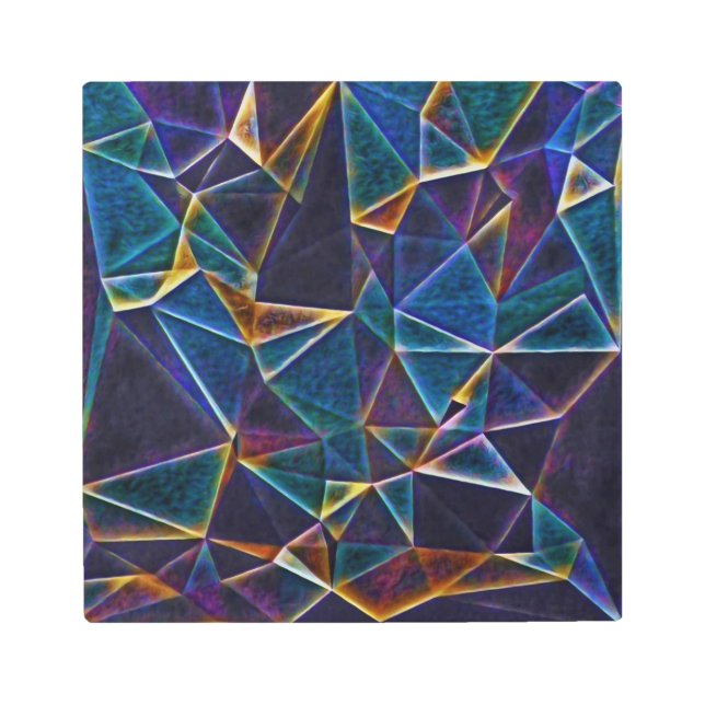 Impresión Metalizado de burbujas rotas (Anverso)