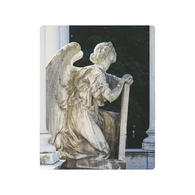 Impresión Metalizado de cementerio de Angel Victor (Anverso)