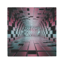 Impresión Metalizado de cubos 3D