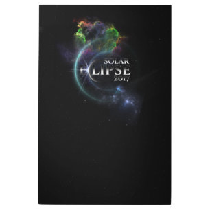 Impresión Metalizado de Eclipse solar 2017