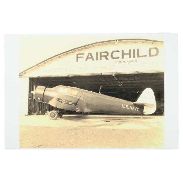Impresión Metalizado de Fairchild JK-1 (Anverso)