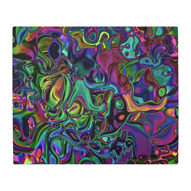 Impresión Metalizado de fusión de cerebros (Anverso)