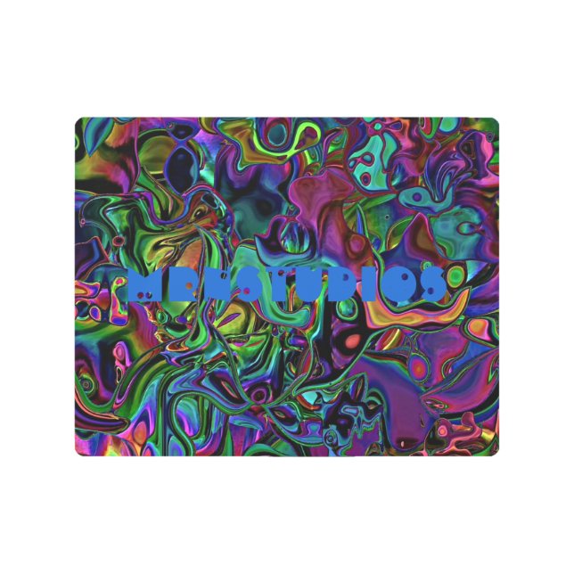 Impresión Metalizado de fusión de cerebros (Anverso)