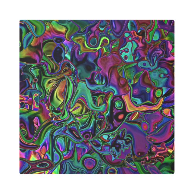 Impresión Metalizado de fusión de cerebros (Anverso)