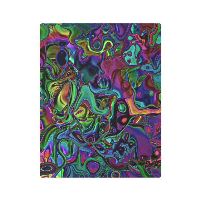 Impresión Metalizado de fusión de cerebros (Anverso)