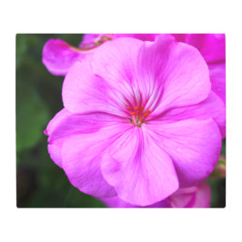 Impresión Metalizado de geranio morado claro