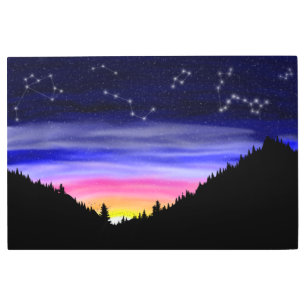 Impresión Metalizado de la noche del diamante