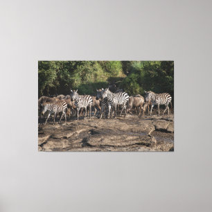 Impresión Metalizado del entorno natural africano