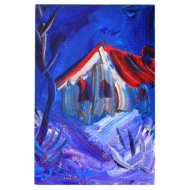 Impresión metalizado- E.J. Gold - Paisaje de campo