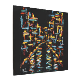 Impresión metalizado - E.J. Gold S.F. Jazz Clubs