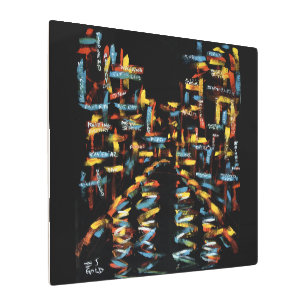 Impresión metalizado - E.J. Gold S.F. Jazz Clubs