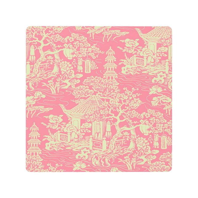 Impresión Metalizado en estilo Art Deco de chiring (Anverso)