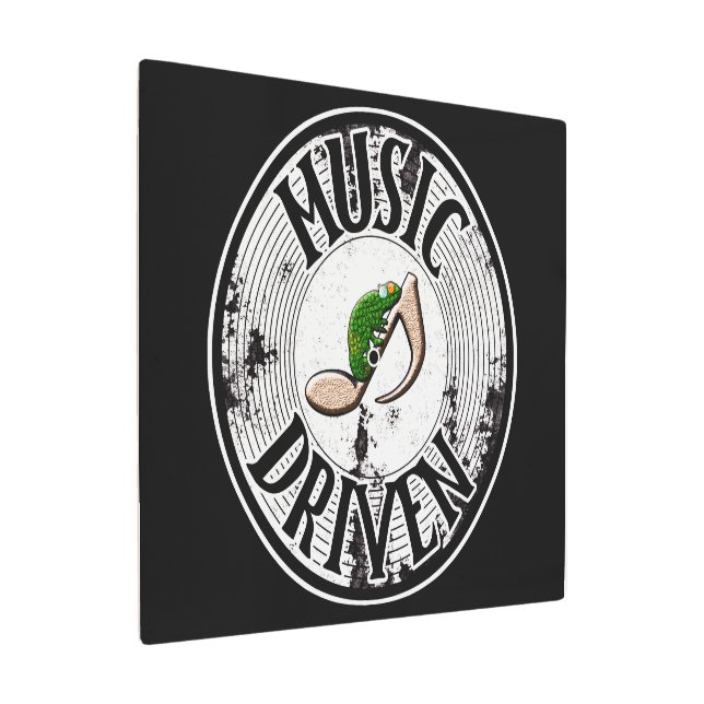 Impresión metalizado impulsada por la música (Angulado)