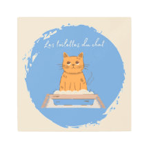 Impresión metalizado, Les Toilettes Du Chat