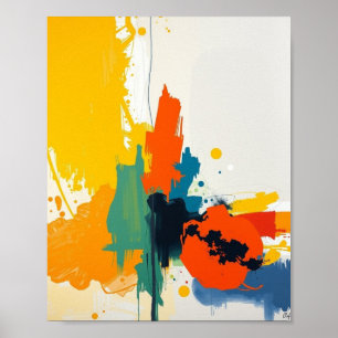 Impresión minimalista de arte abstracto de líneas