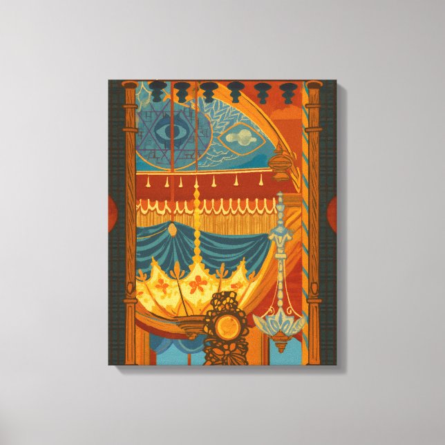 Impresión mística en el techo desde la sala de mús (Anverso)