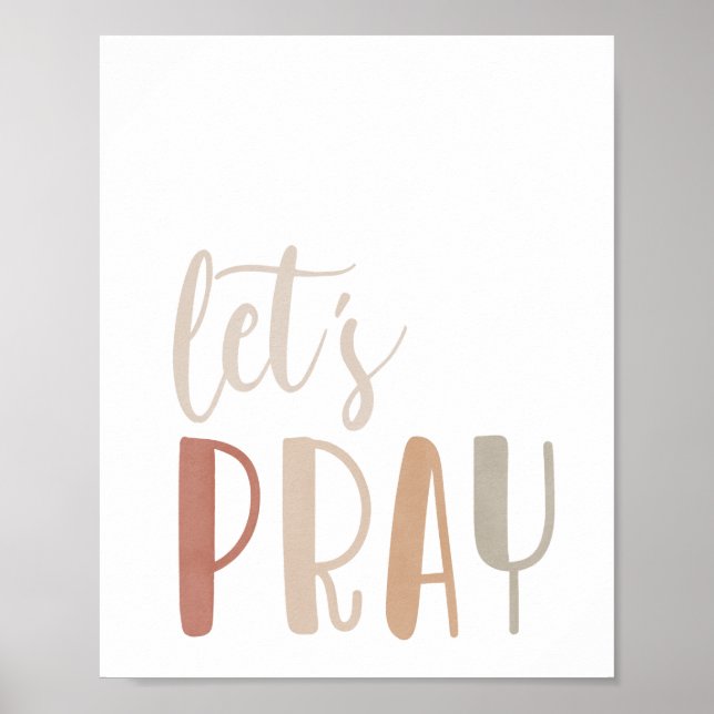 Impresión Neutral Vamos a Jugar, Arte de Pared Imp (Frente)