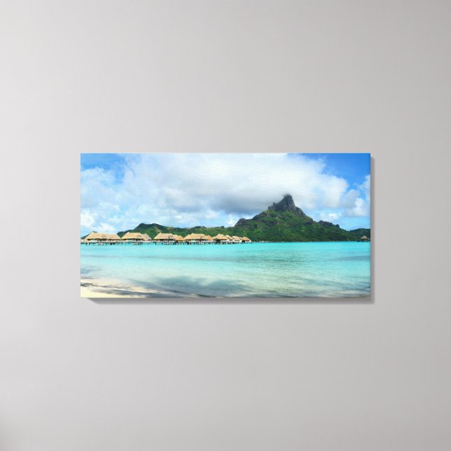 Impresión panorámica de Bora Bora (Anverso)