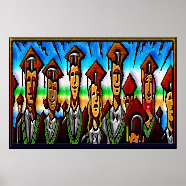 Impresión para graduados universitarios de tecnolo (Frente)