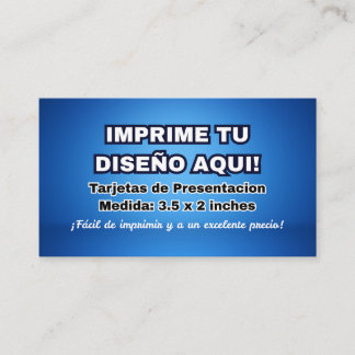 Impresión para Tarjetas de Presentación Imprime