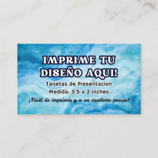 Impresion para Tarjetas de Presentacion Negocio