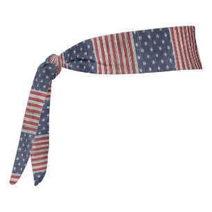 Impresión patriótica de madera pintada