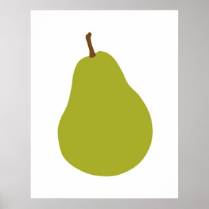 Impresión Pear moderna para su cocina o hogar