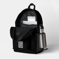 Impresión personalizada Bolsa de corte negro para 