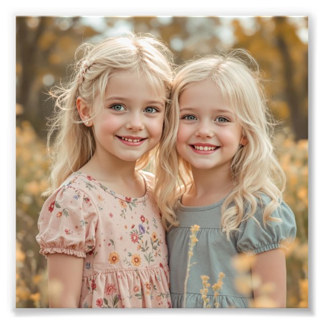 Impresión personalizada de fotos satinadas premium (Frente)