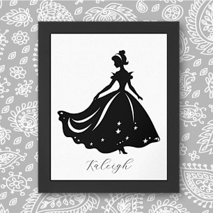 Impresión personalizada de la princesa mágica Sill