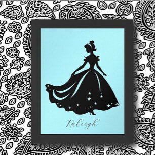 Impresión personalizada de la princesa mágica Sill
