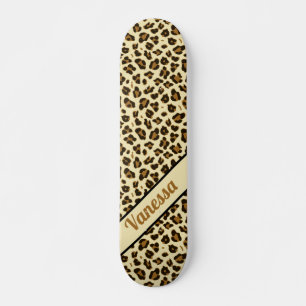 Impresión personalizada de leopardo - Skateboard