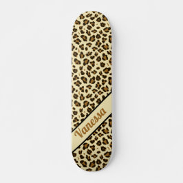 Impresión personalizada de leopardo - Skateboard d