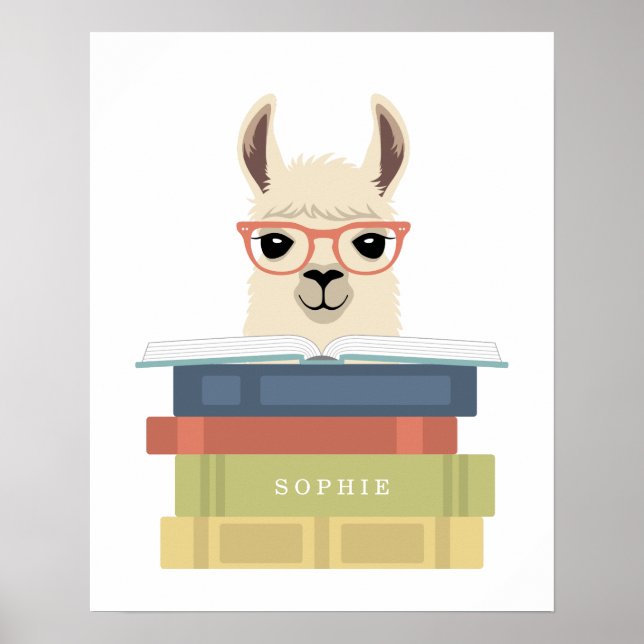 Impresión personalizada de llama (Frente)