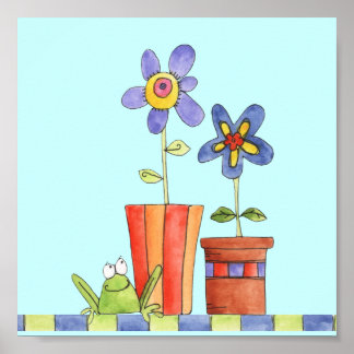 impresión personalizada de macetas de flores