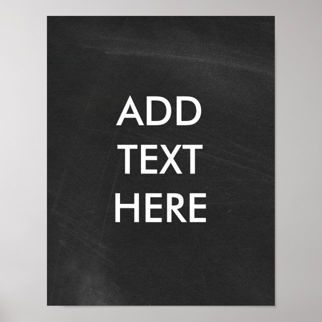 Impresión personalizada de tablero de cambios (Frente)