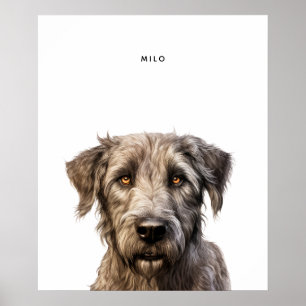 Impresión personalizada de Wolfhound en Irlanda