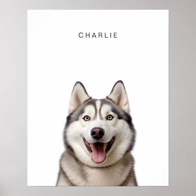 Impresión Personalizada Husky (Frente)