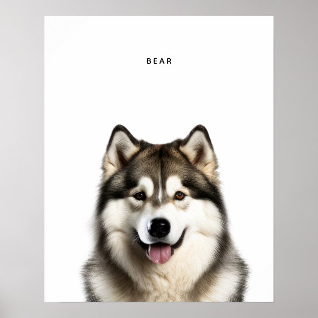 Impresión Personalizada Husky (Frente)