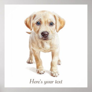 Impresión personalizada para guardería de cachorro