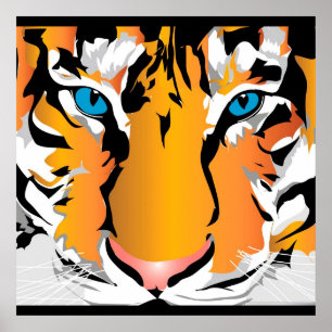 IMPRESIÓN personalizado-NARANJA TIGER