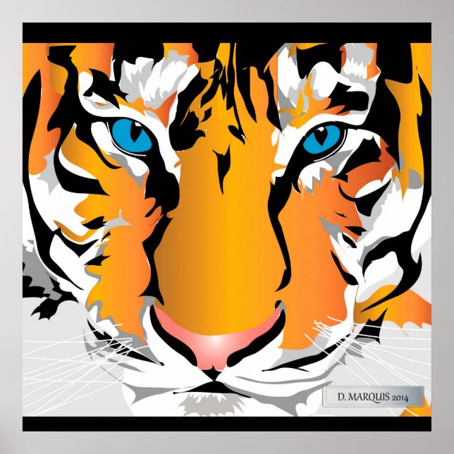 IMPRESIÓN personalizado-NARANJA TIGER (Frente)