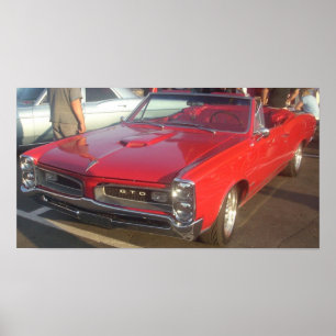 Impresión Pontiac GTO Convertible 1966